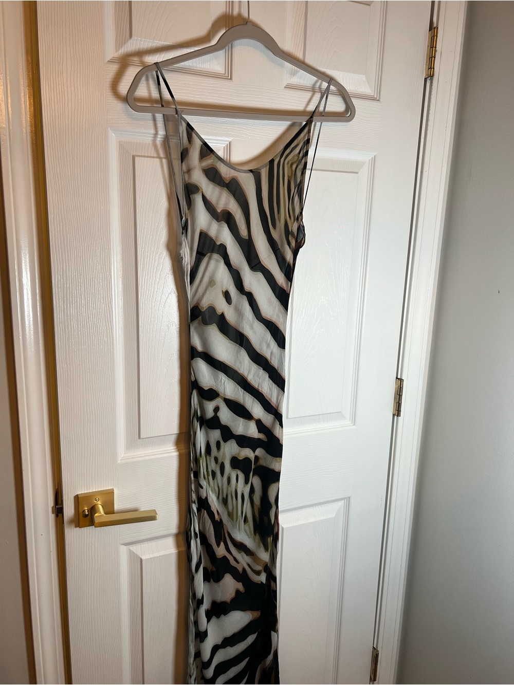 1XBLUE Maxi Dress in Orchid Stripe - Picture 3 of 6